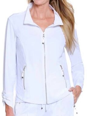 Multiples M-16720JM jacket drawstring zip thru 
jacket